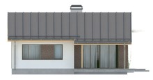 Проект простого недорогого одноэтажного дома