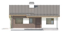 Проект простого недорогого одноэтажного дома