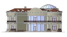 Шикарная представительная резиденция с революционной крышей