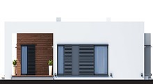 Современный дом в стиле минимализм
