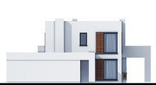Двухэтажный дом с спальными апартаментами на первом и втором этаже
