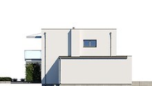 Современный стильный двухэтажный дом