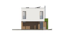 Шикарный двухэтажный узкий дом