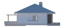 Проект загородного дома с многоскатной крышей