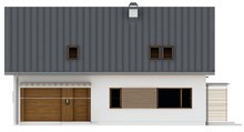 Проект классического дома с гаражом, дополнительной спальней