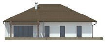 Проект удобного одноэтажного дома с гаражом для двух автомобилей