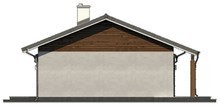 Проект комфортного уютного одноэтажного дома с гаражом