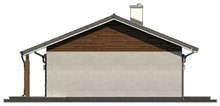 Проект комфортного уютного одноэтажного дома с гаражом