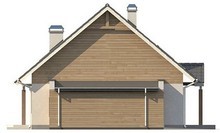Проект двухэтажного дома с гаражом