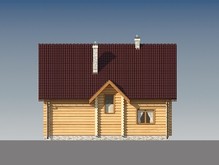 Проект деревянного дома со вторым светом