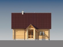 Проект деревянного дома со вторым светом