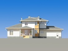 Проект загородного дома 300 m²