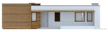 Проект одноэтажного коттеджа в стиле бунгало
