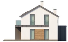Проект современного дома простой планировки