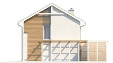 Проект двухэтажного экономичного дома