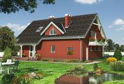 Уютный загородный дом с площадью 180 m²
