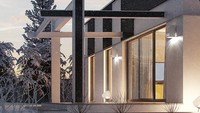 Проект практичного одноэтажного дома в стиле хай-тек