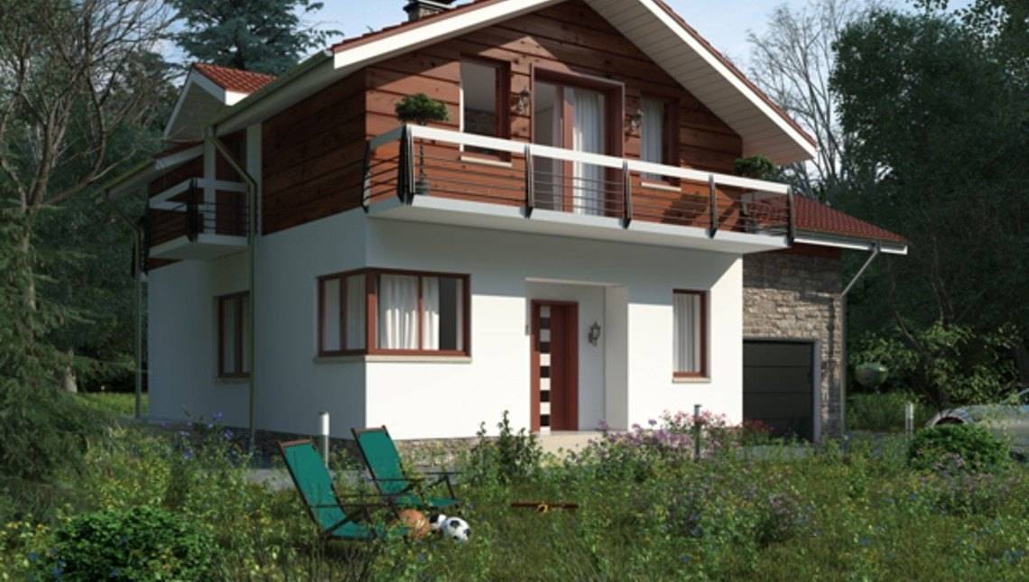 Проекты домов на м2 в Харькове, заказать проект дома в компании Evrodom