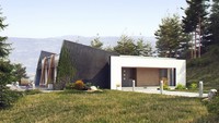 Проект дома в современном дизайне