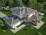 Проект загородного дома 300 m²
