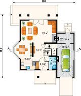 Красивый проект дома 12 на 12