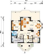 Красивая загородная усадьба с площадью 150 m²