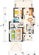 Проект роскошной виллы с шестью спальнями