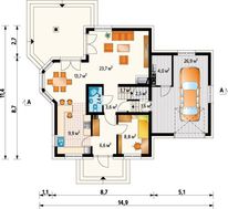Дом с мансардой 11 на 9 площадью более 200 m²