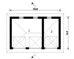 Проект гаража на 3 машины