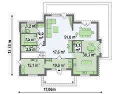 Представительная двухэтажная усадьба