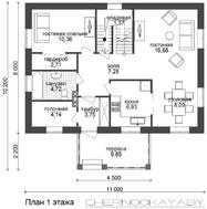 Привлекательный особняк с четырьмя спальнями