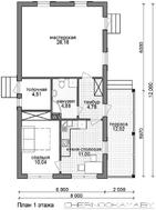 Восхитительный загородный коттедж с просторной мастерской