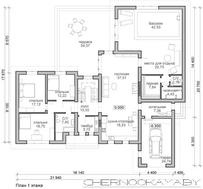 Стильный загородный дом для отдыха