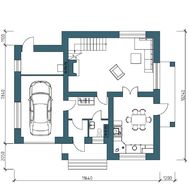 Красивый особняк с совмещенной кухней-столовой