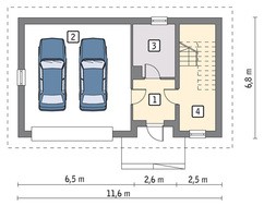 Просторный гараж на два авто