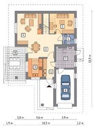 Красивый дом с двумя террасами