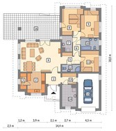 Очаровательный дом на 4 спальни