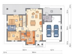 Привлекательный дом площадью 150 м2