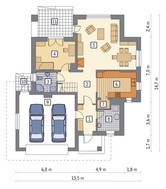 Неповторимый дом с гаражом на 2 авто