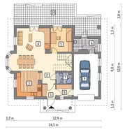 Оригинальный дом на 6 спален