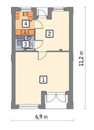 Отдельно стоящий магазин площадью 50 м2