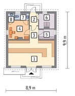 Отдельно стоящее здание универсального назначения