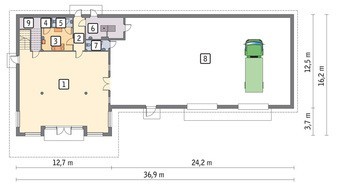 Здание универсального назначения