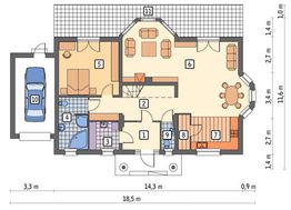 Великолепный двухэтажный дом