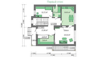 Роскошный жилой дом в светлых тонах