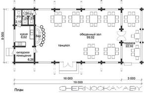 Красивый загородный особняк для торжественных церемоний