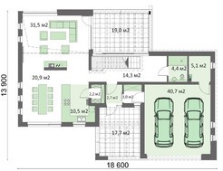 Проект шикарного особняка с уникальной планировкой