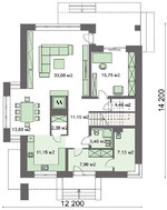 Величественный особняк в песочных оттенках