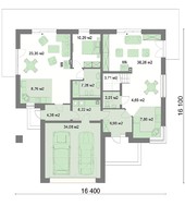 Стильный загородный особняк с пятью спальнями