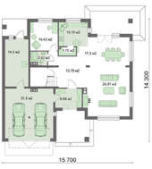 Проект классического двухэтажного особняка